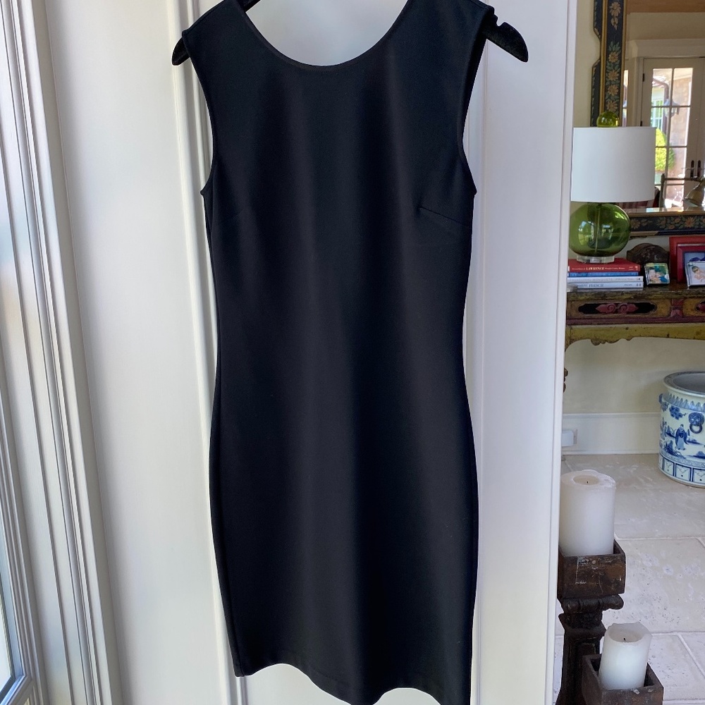 Juicy Couture Solid Ponte Little Black Dress - Picture 5 of 13